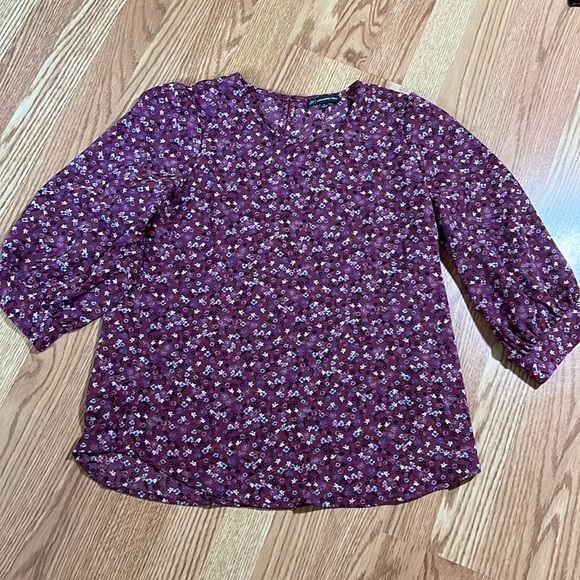 Adrianna Papell Tops - Floral blouse
